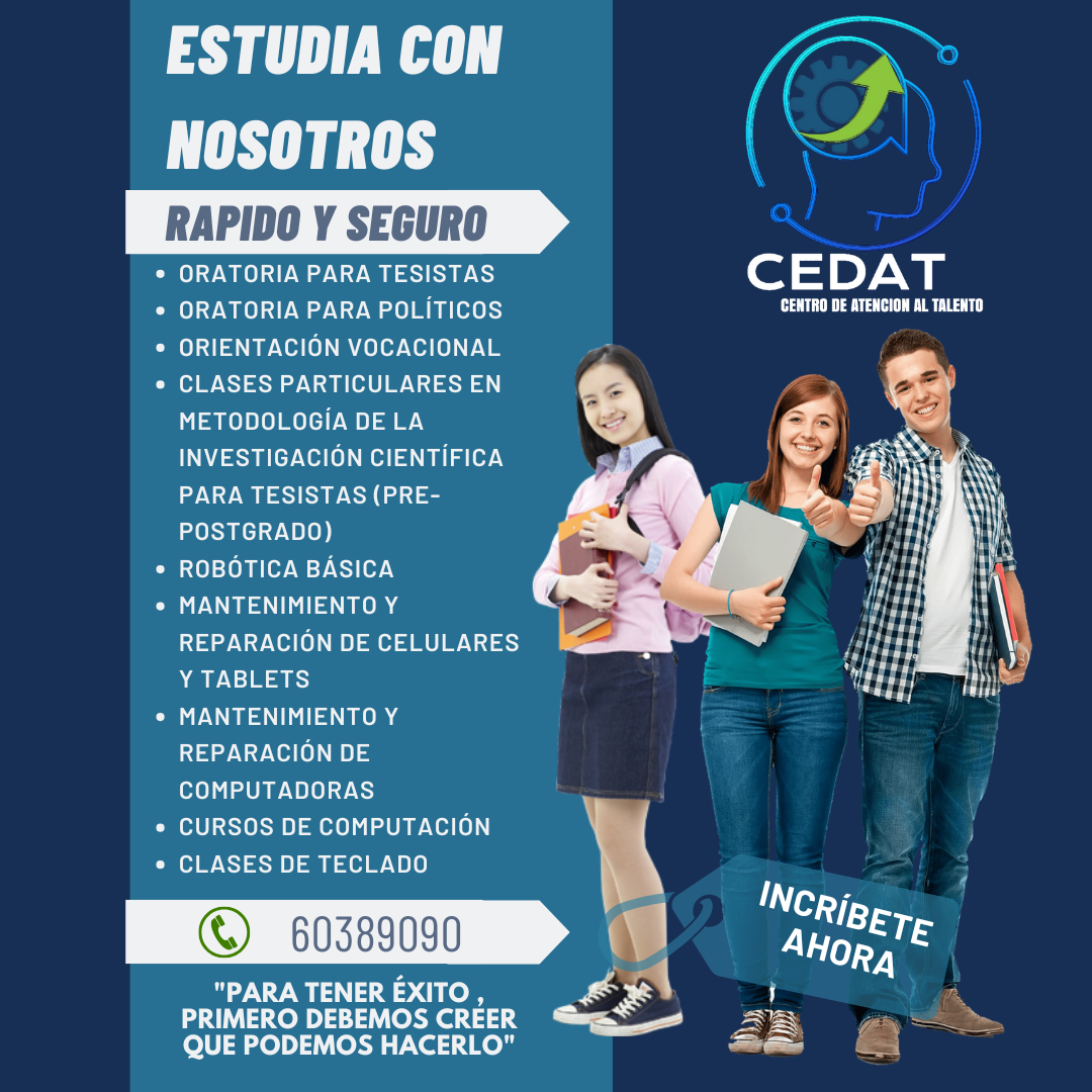 Ilustración del curso general de CEDAT